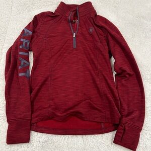 EUC Maroon Ariat Women’s Quarter Zip